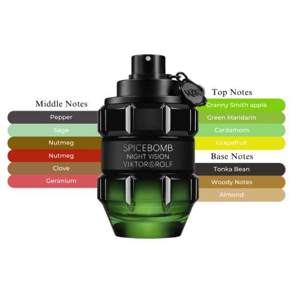 Spicebomb Night Vision EDT Spray For Men 3oz/90ml
