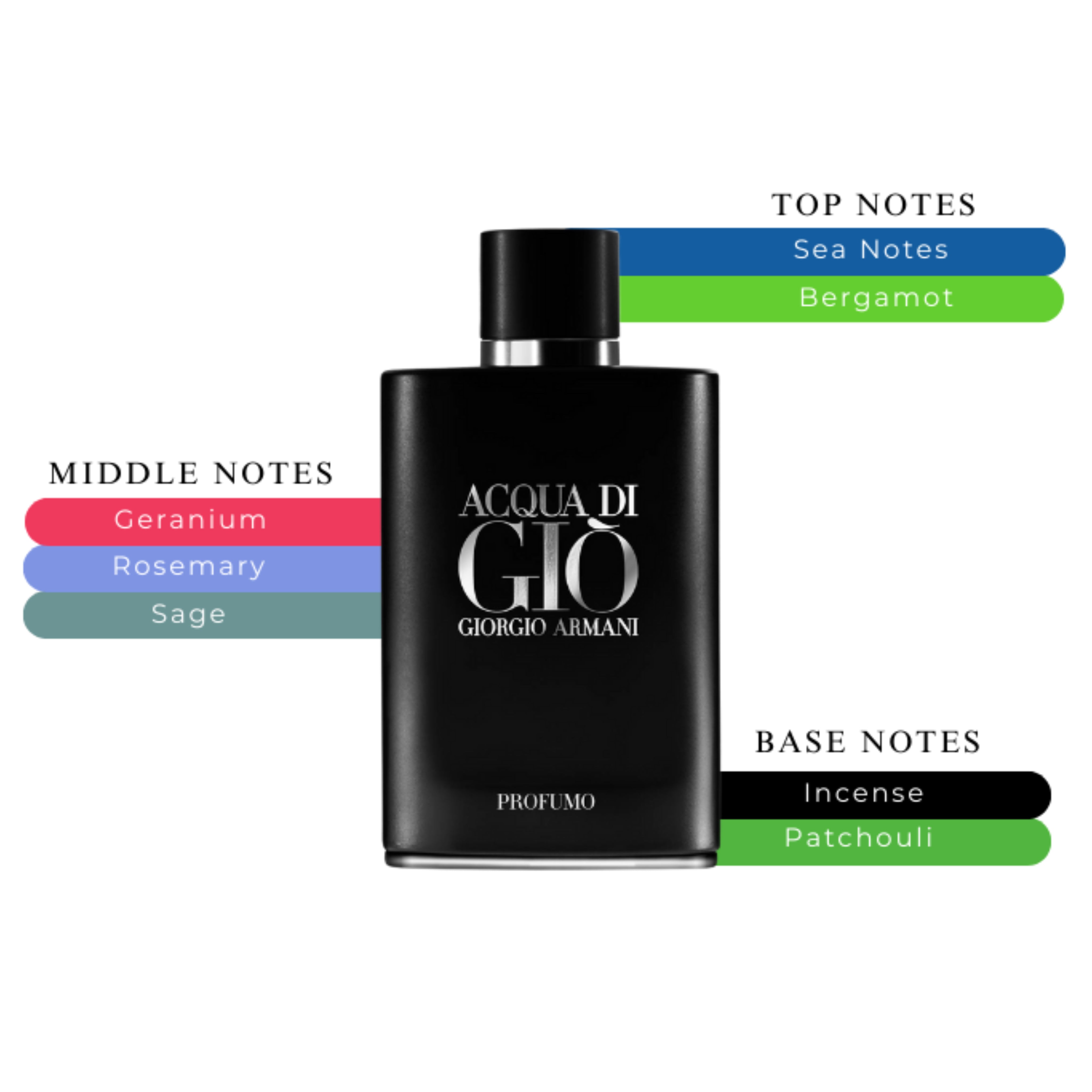 Acqua di Gio Profumo Mens EDP Spray 3.4oz/100ml