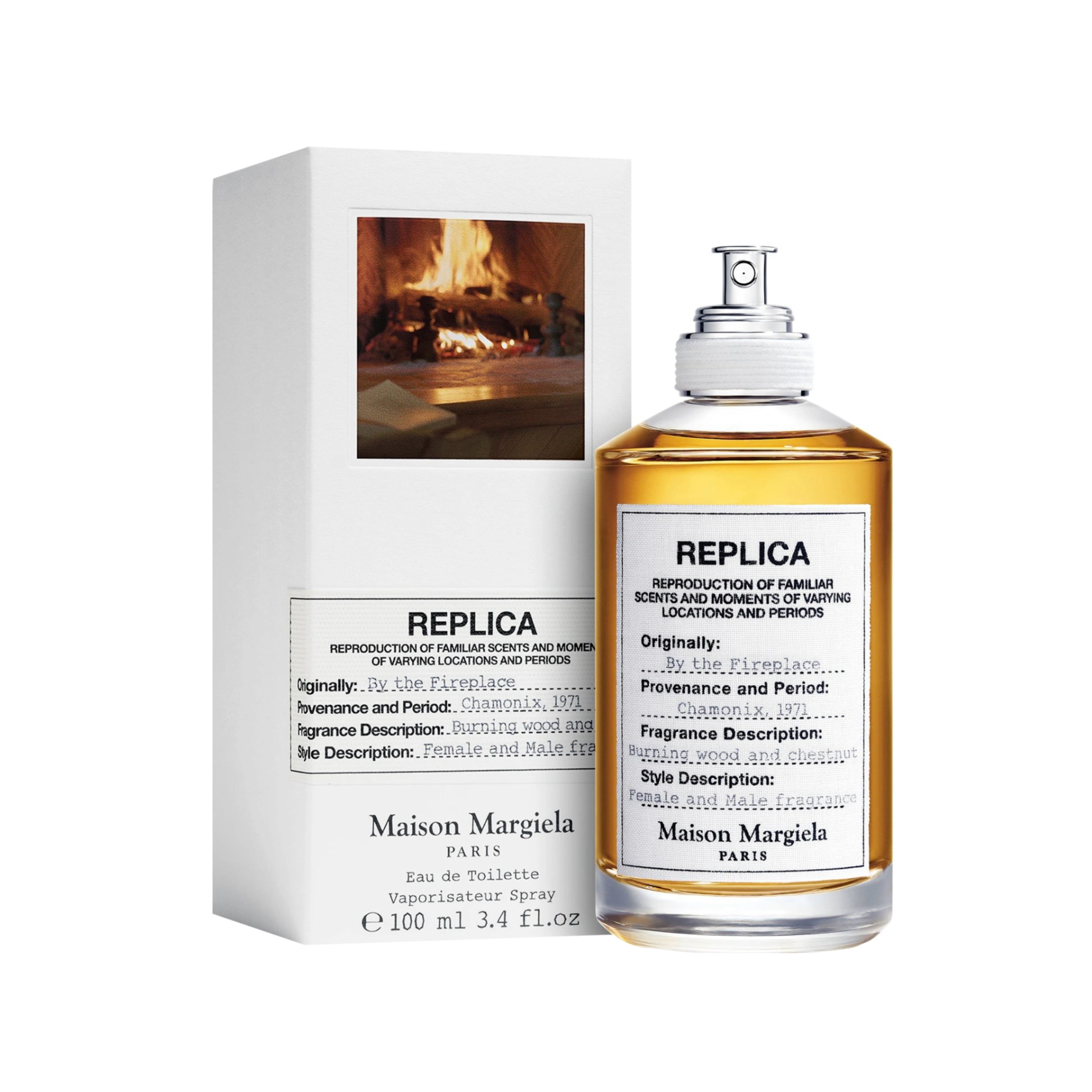 Maison Margiela Replica By The Fireplace EDT Spray Unisex 3.4oz/100ml