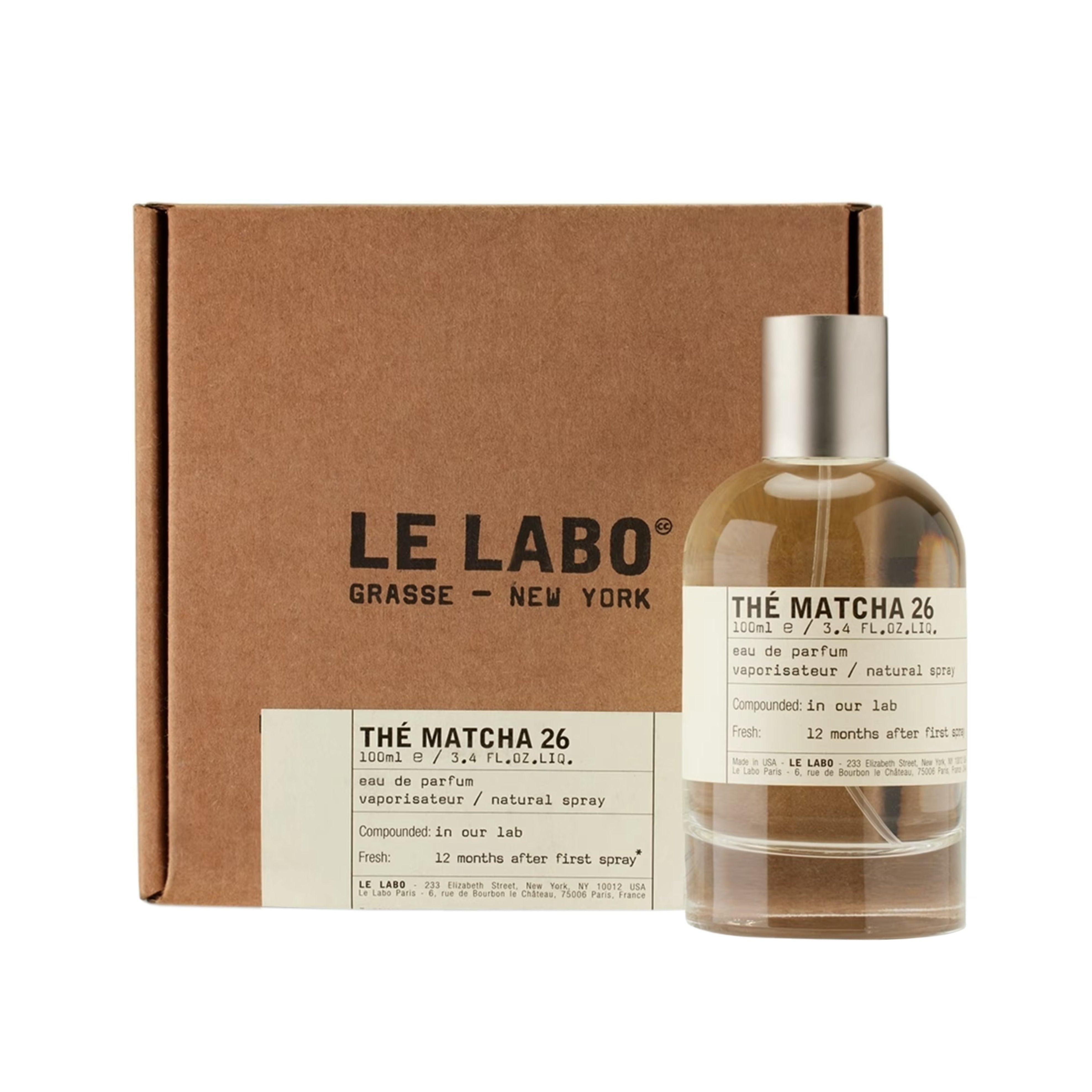 Le Labo The Matcha 26 Unisex EDP Spray 3.4oz/100ml