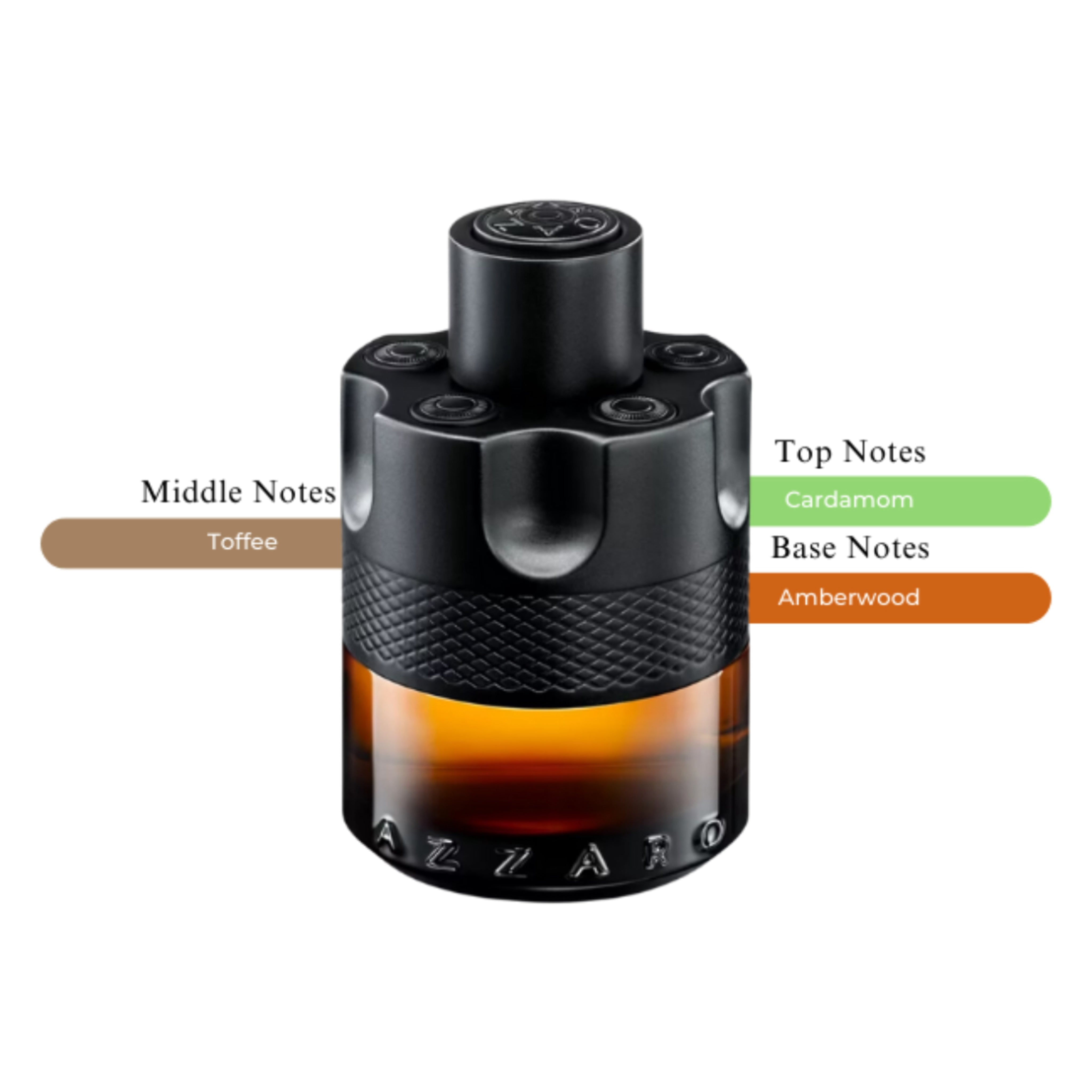 Azzaro The Most Wanted Parfum Spray For Men 3.4oz/100ml