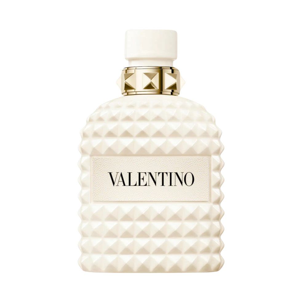 Valentino Uomo Born In Roma Ivory EDT Spray For Men 3.4oz/100ml