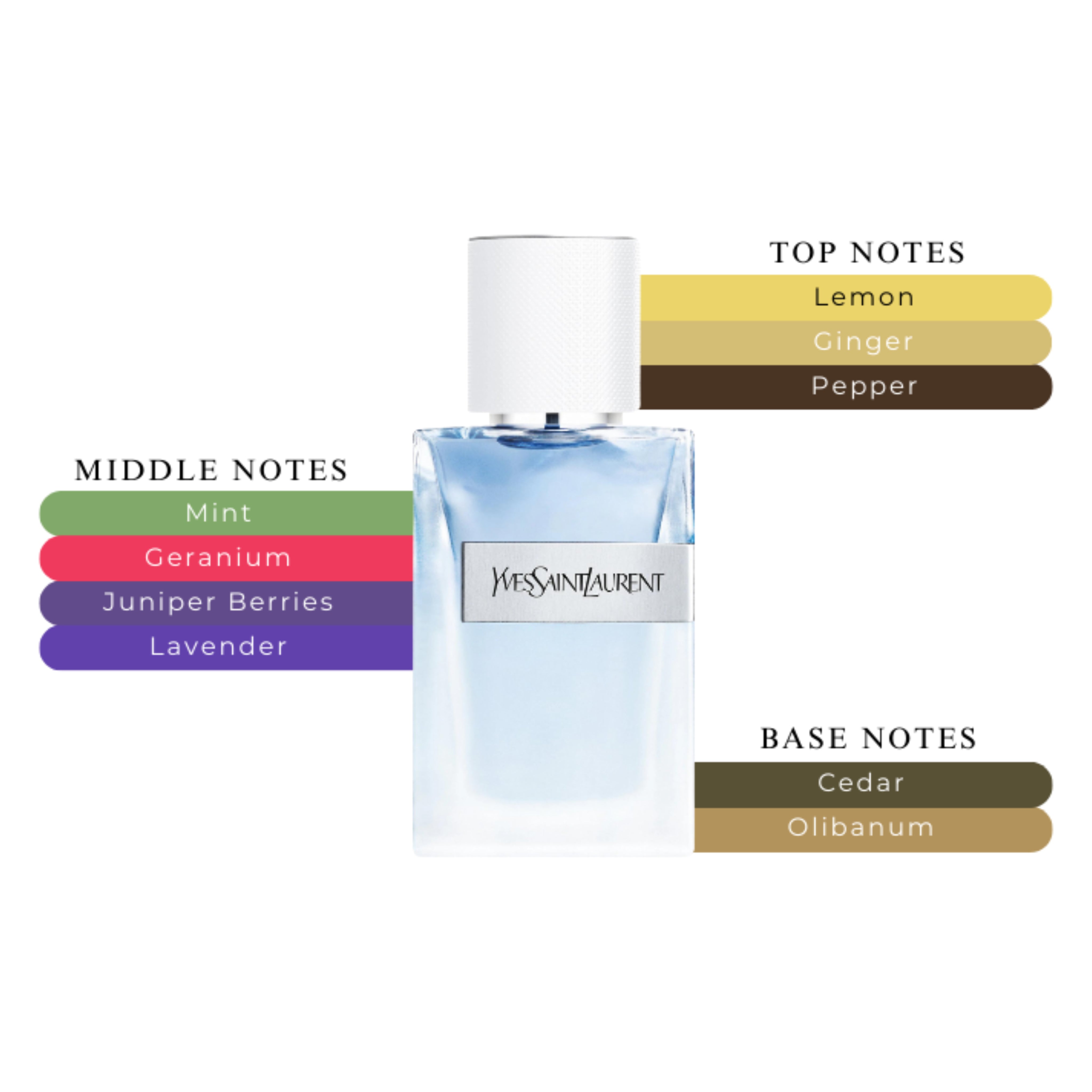 Y Eau Fraiche EDT Spray For Men 3.3oz/100ml